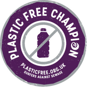 Plastic Free Champion badge – Surfers Against Sewage